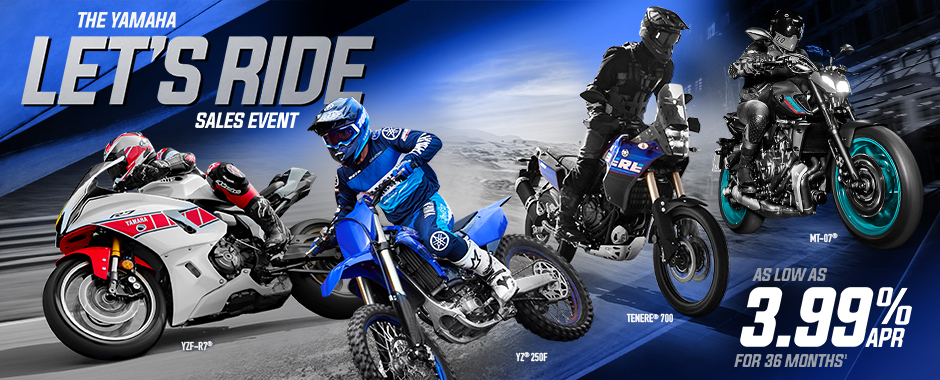 Yamaha Motorcycle Current Offers & Financing